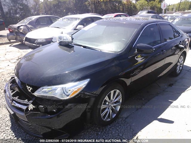 4T1BF1FK9FU905467 - 2015 TOYOTA CAMRY LE/XLE/SE/XSE 黑色 照片 2