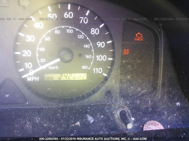 1NXBR12E0XZ289005 - 1999 TOYOTA COROLLA VE/CE/LE 银色 照片 7