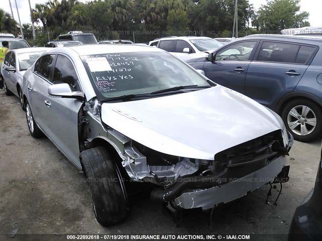 1G4GC5E35DF318457 - 2013 BUICK LACROSSE SILVER photo 6