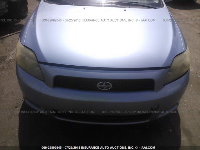 JTKDE167280225831 - 2008 TOYOTA SCION TC 蓝色 照片 6