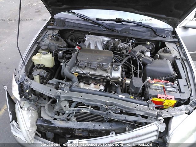 4T1BF22KXVU018521 - 1997 TOYOTA CAMRY CE/LE/XLE ნაცრისფერი ფოტო 10