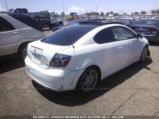 JTKDE167580251307 - 2008 TOYOTA SCION TC 白色 照片 4