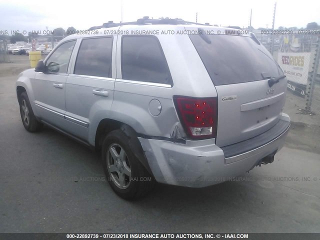 1J4HS58N15C585780 - 2005 JEEP GRAND CHEROKEE LIMITED SILVER photo 6