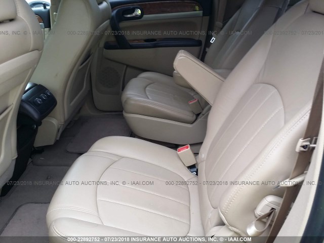 5GAKVBED2BJ339987 - 2011 BUICK ENCLAVE CXL 棕色 照片 8