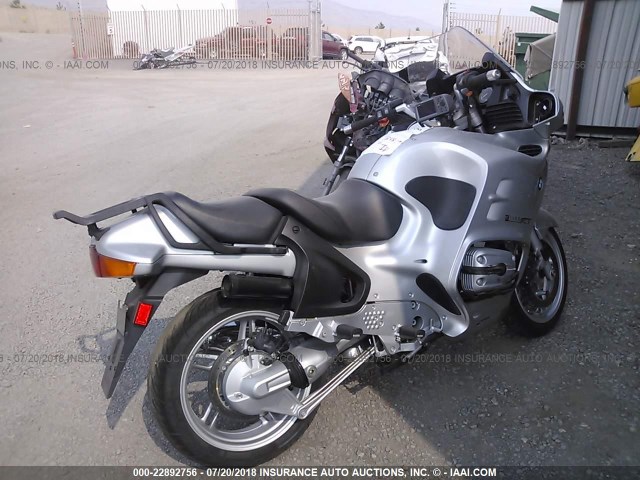 WB10499A54ZE94216 - 2004 BMW R1150 RT SILVER photo 4