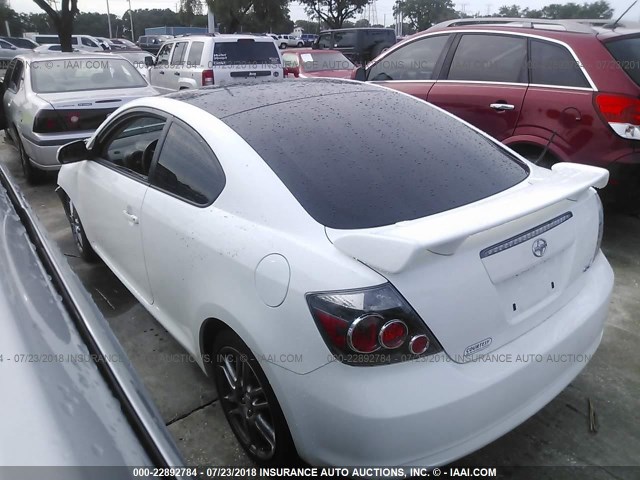 JTKDE3B78A0308025 - 2010 TOYOTA SCION TC 白色 照片 3