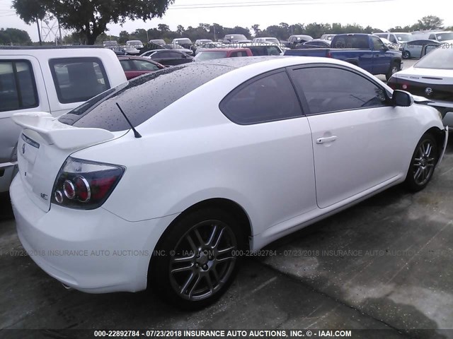 JTKDE3B78A0308025 - 2010 TOYOTA SCION TC 白色 照片 4