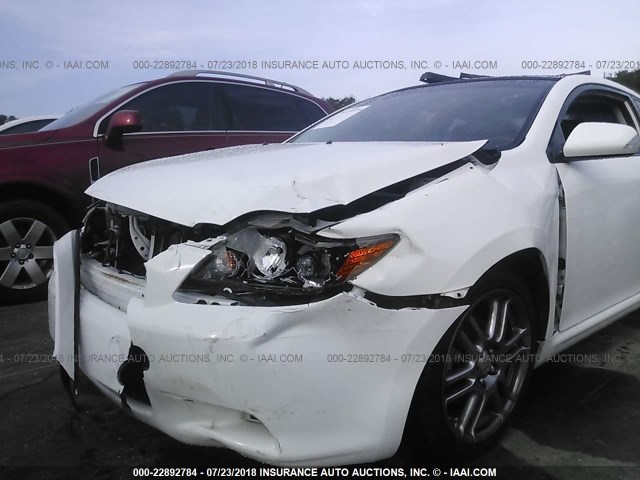 JTKDE3B78A0308025 - 2010 TOYOTA SCION TC 白色 照片 6