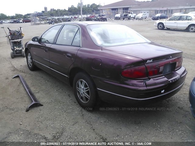 2G4WB52K1X1512652 - 1999 BUICK REGAL LS/LSE BURGUNDY photo 3