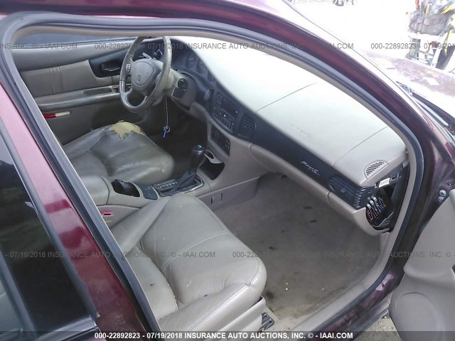 2G4WB52K1X1512652 - 1999 BUICK REGAL LS/LSE BURGUNDY photo 5