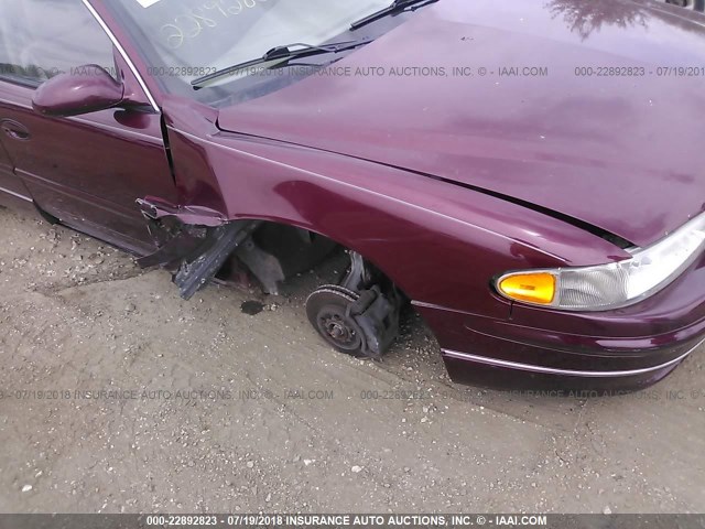 2G4WB52K1X1512652 - 1999 BUICK REGAL LS/LSE BURGUNDY photo 6