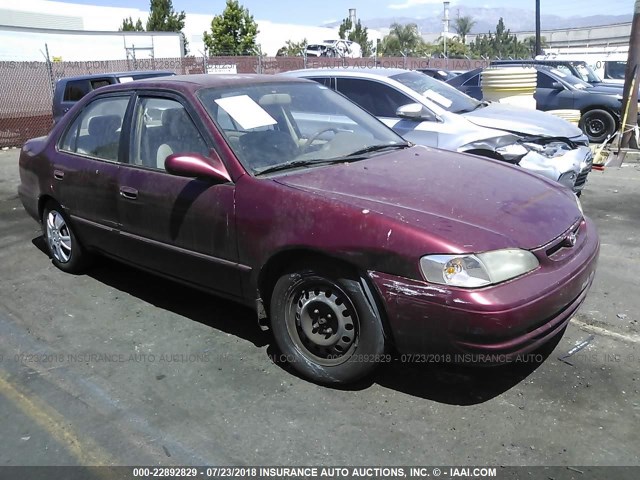 2T1BR18E1XC175085 - 1999 TOYOTA COROLLA VE/CE/LE 勃艮第红 照片 1