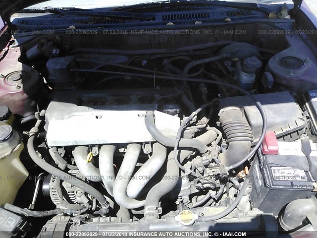 2T1BR18E1XC175085 - 1999 TOYOTA COROLLA VE/CE/LE 勃艮第红 照片 10