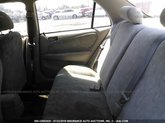 2T1BR18E1XC175085 - 1999 TOYOTA COROLLA VE/CE/LE 勃艮第红 照片 8