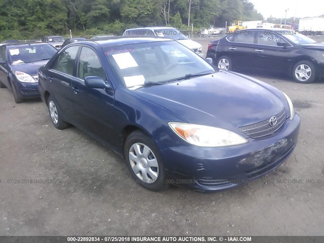 4T1BE32K64U344646 - 2004 TOYOTA CAMRY LE/XLE/SE 蓝色 照片 1