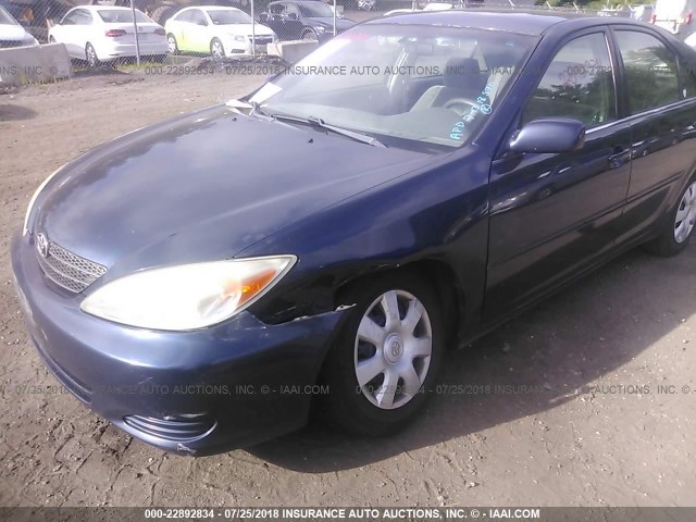 4T1BE32K64U344646 - 2004 TOYOTA CAMRY LE/XLE/SE 蓝色 照片 6