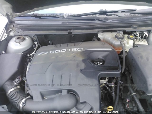 1G1ZH57B894237645 - 2009 CHEVROLET MALIBU 1LT 银色 照片 10