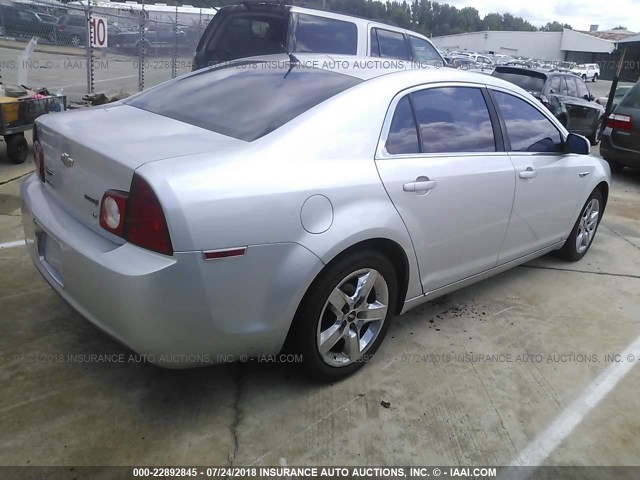 1G1ZH57B894237645 - 2009 CHEVROLET MALIBU 1LT 银色 照片 4