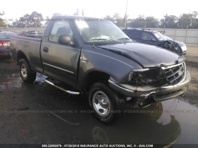 2FTRF18W24CA80243 - 2004 FORD F-150 HERITAGE CLASSIC GRAY photo 1