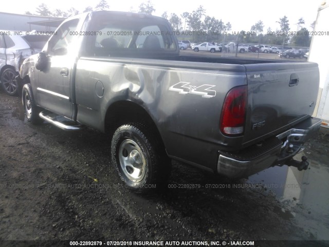 2FTRF18W24CA80243 - 2004 FORD F-150 HERITAGE CLASSIC GRAY photo 3