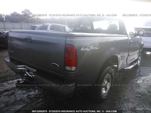 2FTRF18W24CA80243 - 2004 FORD F-150 HERITAGE CLASSIC GRAY photo 4