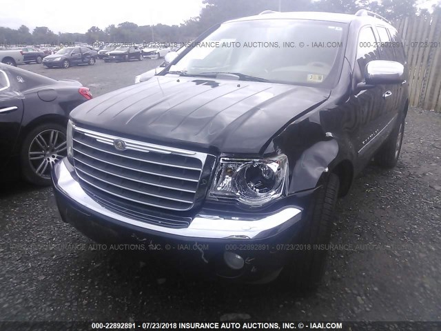 1A8HX58N98F127066 - 2008 CHRYSLER ASPEN LIMITED BLACK photo 6