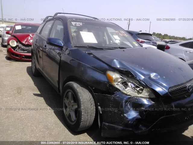 2T1KR32E45C496670 - 2005 TOYOTA COROLLA MATRIX XR BLUE photo 1