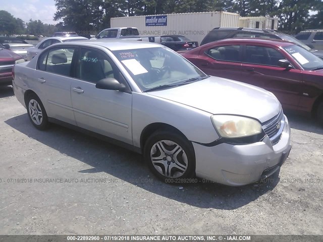 1G1ZS58N87F298165 - 2007 CHEVROLET MALIBU LS SILVER photo 1