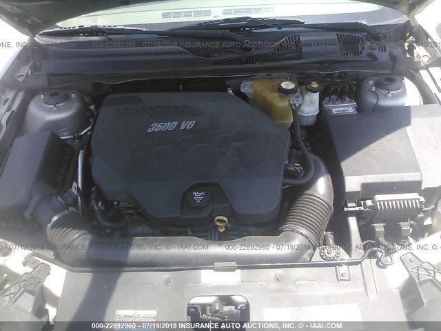 1G1ZS58N87F298165 - 2007 CHEVROLET MALIBU LS SILVER photo 10