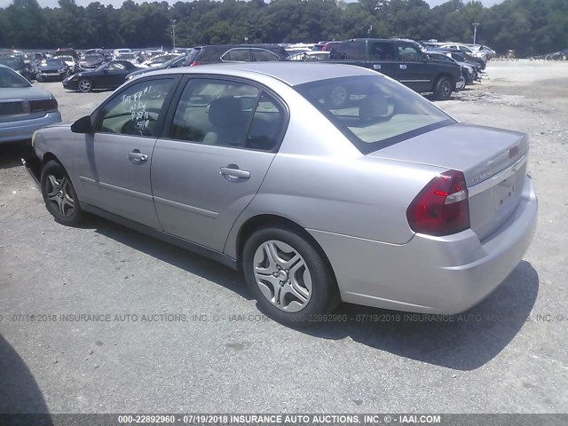 1G1ZS58N87F298165 - 2007 CHEVROLET MALIBU LS SILVER photo 3