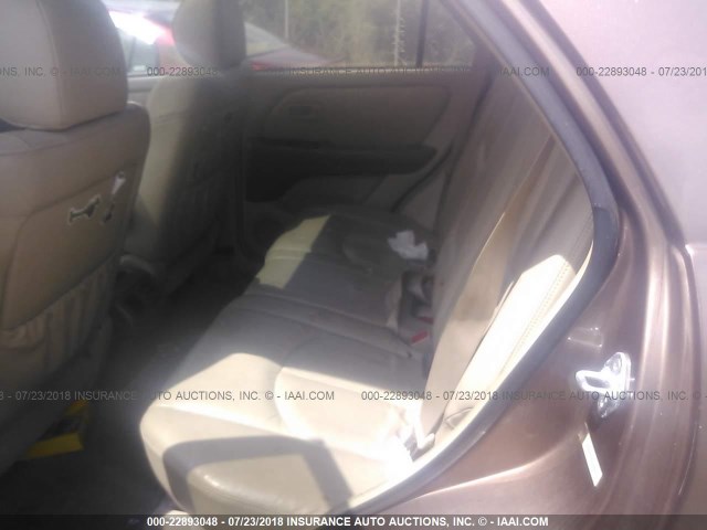 JT6HF10U8X0006611 - 1999 LEXUS RX 300 GOLD photo 8