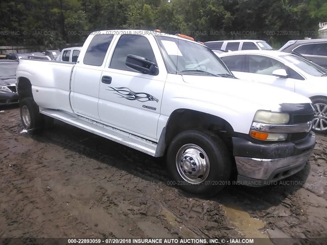 1GCJC39GX2E269772 - 2002 CHEVROLET SILVERADO C3500 WHITE photo 1