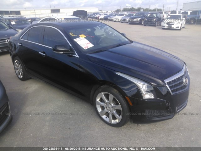 1G6AB5RA2E0115457 - 2014 CADILLAC ATS LUXURY BLACK photo 1