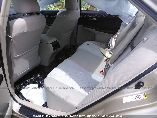 4T1BF1FK6CU171186 - 2012 TOYOTA CAMRY SE/LE/XLE უცნობი ფოტო 8