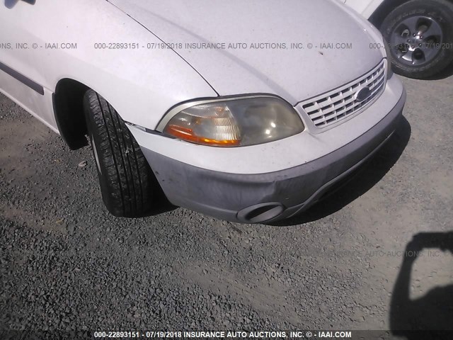 2FTZA54482BB96432 - 2002 FORD WINDSTAR WHITE photo 6