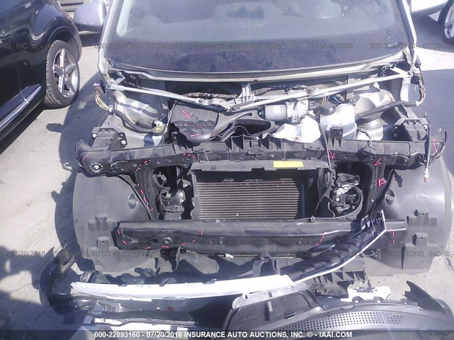 WMEEJ3BAXCK575050 - 2012 SMART FORTWO PURE/PASSION WHITE photo 10