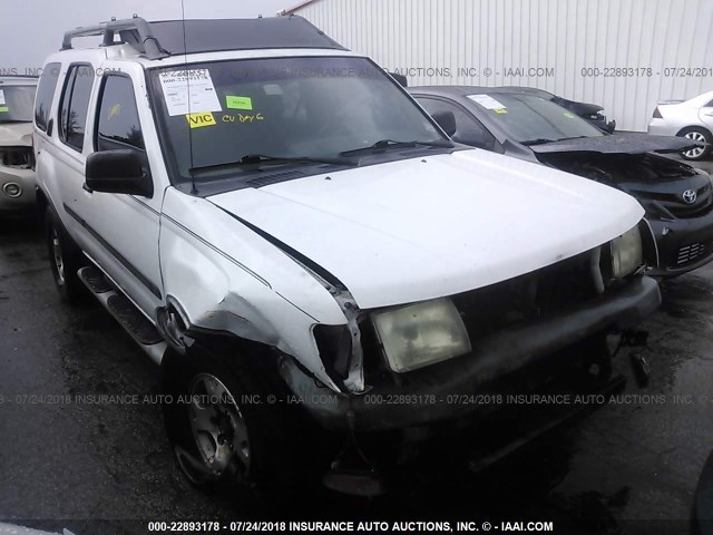 5N1ED28T41C552844 - 2001 NISSAN XTERRA XE/SE WHITE photo 1