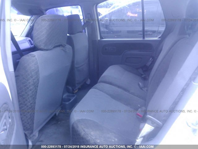 5N1ED28T41C552844 - 2001 NISSAN XTERRA XE/SE WHITE photo 8