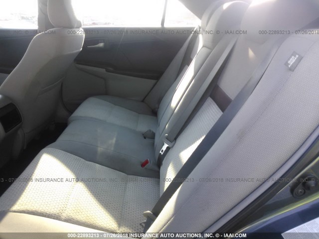 4T4BF1FK1CR208098 - 2012 TOYOTA CAMRY SE/LE/XLE ნაცრისფერი ფოტო 8
