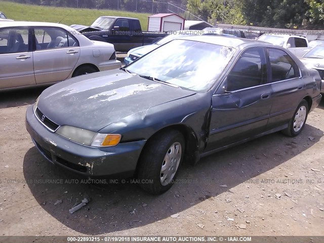 1HGCD5692TA232250 - 1996 HONDA ACCORD VALUE GRAY photo 2