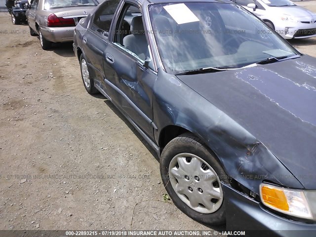 1HGCD5692TA232250 - 1996 HONDA ACCORD VALUE GRAY photo 6