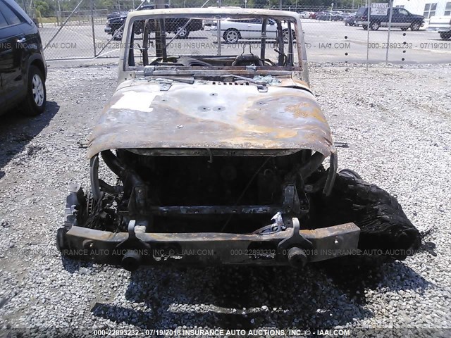 1C4AJWAG2CL172095 - 2012 JEEP WRANGLER SPORT ყავისფერი ფოტო 6