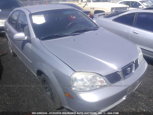 KL5JD56Z85K137538 - 2005 SUZUKI FORENZA S SILVER photo 1