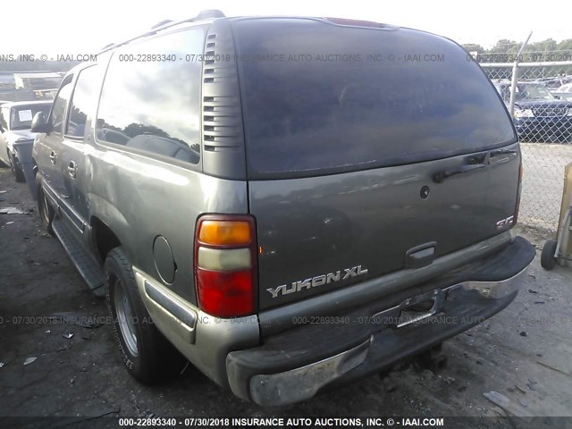 3GKFK16T2YG112077 - 2000 GMC YUKON XL K1500 GRAY photo 3