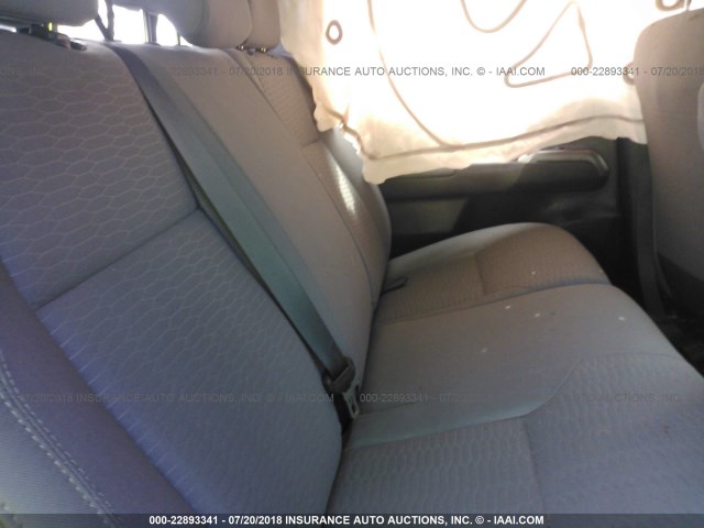 3TMAZ5CN4HM044784 - 2017 TOYOTA TACOMA DBL CAB/SR5/TRD SPORT/OR GRAY photo 8