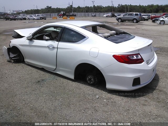 1HGCT1B38FA000527 - 2015 HONDA Accord LX-S WHITE photo 3