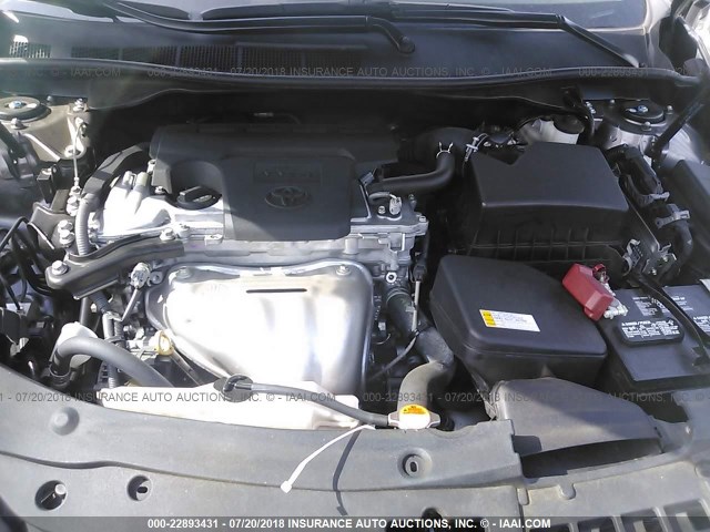 4T1BF1FK5GU541453 - 2016 TOYOTA CAMRY LE/XLE/SE/XSE 灰色 照片 10