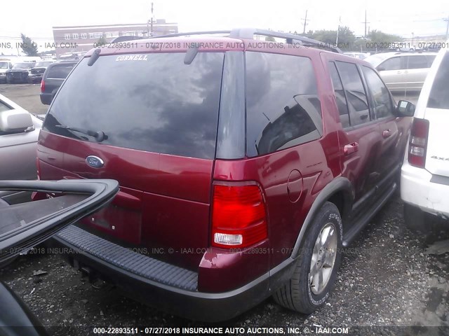 1FMZU73K53UC63000 - 2003 FORD EXPLORER XLT/XLT SPORT/NBX 红色 照片 4