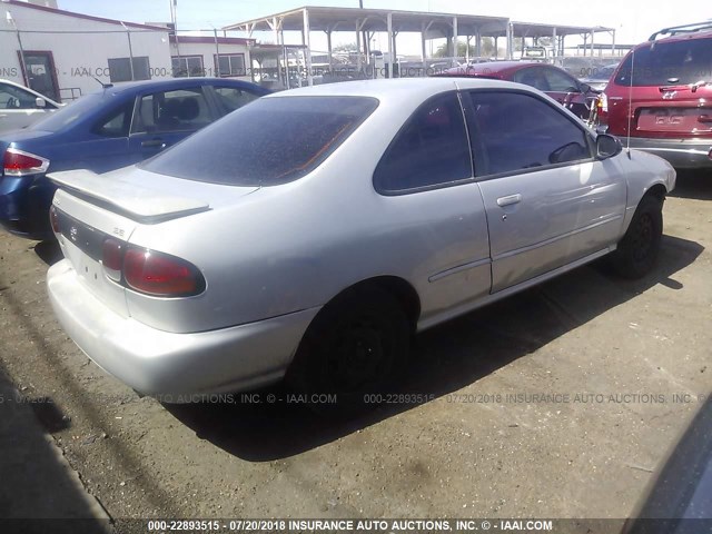 1N4AB42D0WC510948 - 1998 NISSAN 200SX SE SILVER photo 4