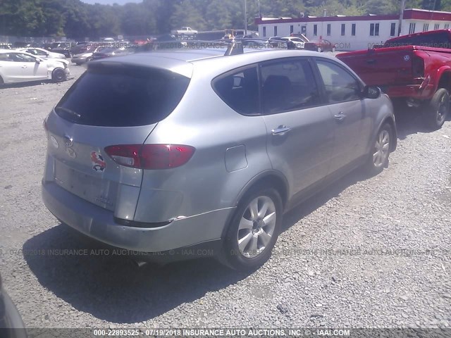 4S4WX85D874407420 - 2007 SUBARU B9 TRIBECA 3.0 H6/3.0 H6 LIMITED SILVER photo 4